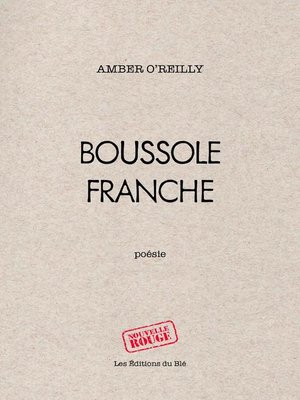 cover image of Boussole franche